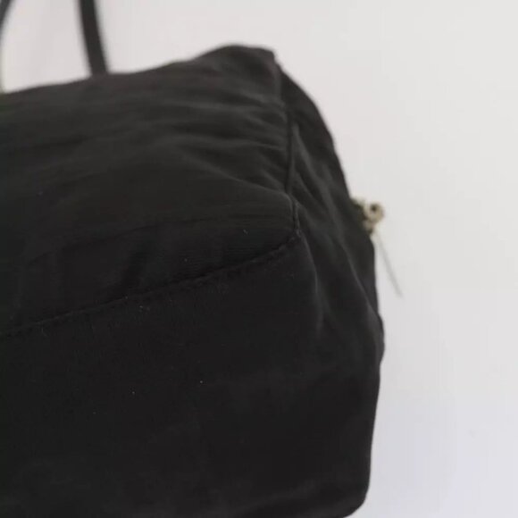 FENDI Zucca Canvas Hand Bag Black Auth hk1179 - Picture 10 of 16